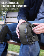 WORKPRO Garden Knee Pads For Unisex-Adult, Flooring Kneepads with Foam Padding, Comfortable Kneeling Cushion for Gardening, House Cleaning, Construction Work, 7.87"*6.75"*3"
