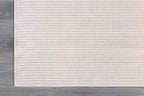 Beverly Rug Easy Jute Off White Entry Rug 2x3 Solid Washable Durable Outdoor Indoor Area Rugs for Living Dining Patio Office Stain Resistant Non Shedding Casual Indoor Outside Carpet 2 x 3 Off-White