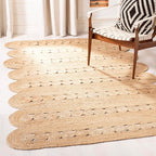SAFAVIEH Natural Fiber Collection Area Rug - 5' x 8', Natural, Handmade Farmhouse Rustic Country, Ideal for High Traffic Areas in Living Room, Bedroom (NF365B)