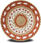 Woven Wall Basket Decor -Woven Bowls Trays Hanging Baskets Indoor Bowls For Home Wall Art.Rustic Durable Structured Boho Decorations. Different Combined Solo Gift Products