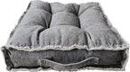 Square Thick Floor Seating Cushions,Solid Thick Tufted Cushion Meditation Pillow for Sitting on Floor,Tatami Pad for Guests or Kids Reading Nook, oga Living Room Sofa Balcony Outdoor(Darkgray)