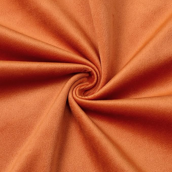 NiNi ALL Decorative Throw Pillow Covers Pack of 2, Halloween Velvet Cushion Case for Couch Bedroom Living Room Outdoor, Pillow Covers 20x20 Inch（50 x 50 cm） Orange