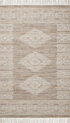 Loloi Angela Rose Rivers Collection RIV-05 Lilac/Ivory 7'-9" x 9'-9" Reversible Area Rug