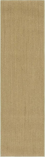 Martha Stewart x SAFAVIEH Area Rug Collection - 2'3" x 12' Runner, Green, Sisal & Jute, Farmhouse Style, Ideal for Living Room, Foyer, Bedroom, Hallway (MSR9501Y)