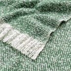 BOURINA Throw Blanket Soft Lightweight Cozy Throw for Bed Couch Decorative Blanket, Green 50" x 60"