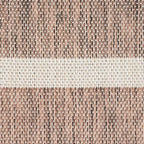 Nourison Home Positano Indoor/Outdoor Natural Ivory 7' x 10' Area Rug, Easy Cleaning, Non Shedding, Bed Room, Living Room, Dining Room, Deck, Backyard, Patio (7x10)