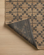 Loloi Chris Loves Julia Judy Collection JUD-05 Natural/Graphite 3'-6" x 5'-6" Accent Rug