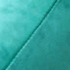 NiNi ALL Decorative Throw Pillow Covers Velvet Soft for Couch Sofa Bedroom Living Room Outdoor Pack of 2 18x18 Inch Aqua Green