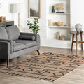 nuLOOM 5' x 8' Easy-Jute Area Rug, Machine Washable, Non-Slip, for Living Room Bedroom Kids Room Nursery Home Decor, Melony Natural