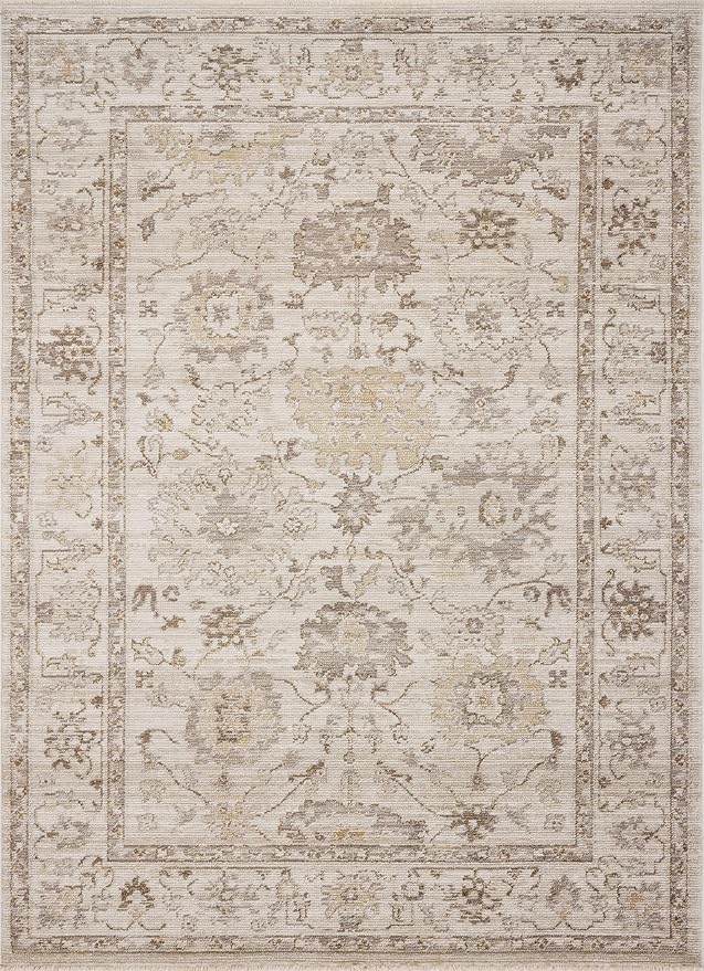 Loloi Magnolia Home by Joanna Gaines Pace Collection PAC-01 Natural/Stone 7'-10" x 10' Area Rug