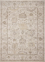 Loloi Magnolia Home by Joanna Gaines Pace Collection PAC-01 Natural/Stone 5'-3" x 5'-3" Round Area Rug