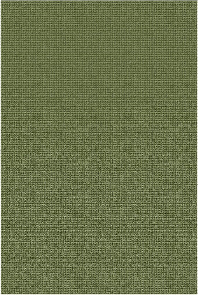 EARTHALL Woven Area Rugs 6x9 Ft Washable Living Room Rugs Non Slip Rubber Backed Dining Room Rug Braided Bedroom Rugs Indoor Floor Carpet for Living Room, Bedroom, Dining Room, Green
