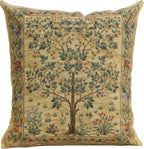 C Charlotte Home Furnishings Inc Tree of Life Light European Cushion Cover - 18 in. x 18 in. Cotton by William Morris