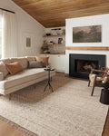 Loloi Angela Rose Rivers Collection RIV-03 Sand/Ivory 2'-6" x 7'-6" Reversible Runner Rug