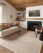 Loloi Angela Rose Rivers Collection RIV-03 Sand/Ivory 2'-6" x 7'-6" Reversible Runner Rug