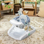 Ingenuity Prop Spot Learn-to-Sit Floor Seat for Baby, Removable Tray, 2 Linkable Toys, Tummy Time Mat, Unisex, for Ages 4-12 Months - Casi