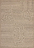 Easy Jute Rug 3x5: Indoor Outdoor Natural Boho Area Rugs for Living Room Patio Washable - Farmhouse Neutral Contemporary Carpet Mat for Entryway Bedroom Kitchen Backyard Sunroom Non Slip