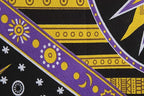 Popular Handicrafts Wall Hanging Tapestry For Bedroom Hippie Burning Sun and Moon Meditation Bohemian Hippy Psychedelic Design Indian Tapestries Bedspread 30 x 40 Inches (76 x 101 cms), Blue