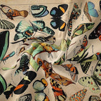 Vintage Butterfly Tapestry 48” x 36”, Long Vertical Wall Hanging Reference Illustrative Papillons Tapestries for Bedroom Aesthetic Butterfly Tapistry Cute Vertical Tapestry Wall Hanging Bedroom Decor