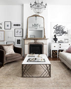 Loloi Loren Collection LQ-03 Sand/Taupe 7'-6" x 9'-6" Area Rug