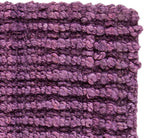 SAFAVIEH Area Rug 4x6 - Natural Fiber Collection - Purple, Handmade Jute, Farmhouse Style, Chunky Textured Thick Pile (NF447B)