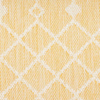 Nourison Home Positano Yellow 7' x 10' Area Rug - Easy Clean, Non Shedding, Bed Room, Living Room, Dining Room, Kitchen (7' x 10')