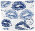 WNAGT Trendy Black and White Kiss Lips Tapestry Wall Hanging, Funky Makeup Wall Decor, Fashion Aesthetic Wall Blanket Decor for Girls Room College Dorm Makeup Room Beauty Room, 50x60 Inch