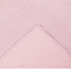Better Trends Chenille Bedspreads Twin Size, Pink 100% Cotton Chenille Stripe Design Tufted Bedding Coverlet Soft Lightweight, 96"x110" with 1 PC Sham 2 Pieces Set Jullian Collection