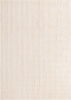 Unique Loom Braided Jute Collection Area Rug - Dhaka (7' 1" x 10' Rectangle, White)