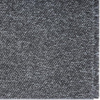 LUXE WEAVERS Solid Machine Woven Smoke 2x3 Area Rug, Indoor Stain-Resistant Carpet