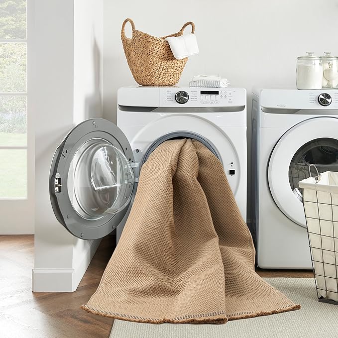 Nourison Home Washable Jute Natural 2'3" x 7'6" Area Rug - Easy Clean, Non Shedding, Bed Room, Living Room, Dining Room, Kitchen (8' Runner)