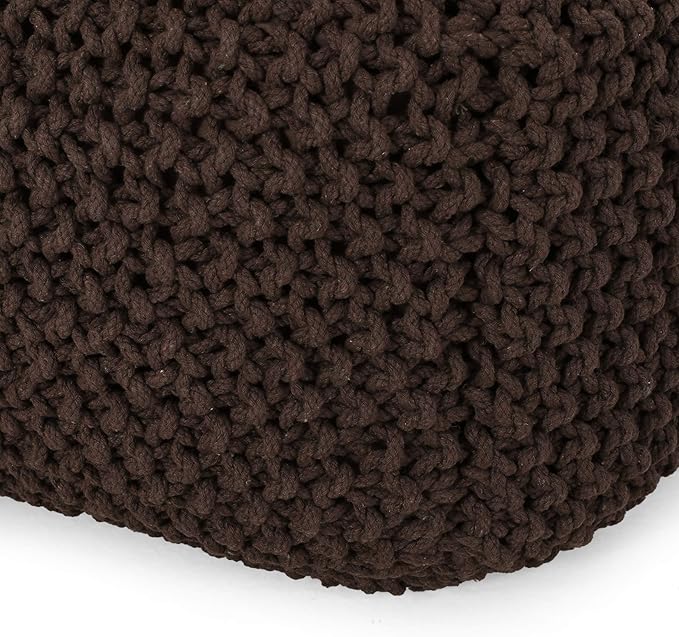 Christopher Knight Home Pouf, Brown