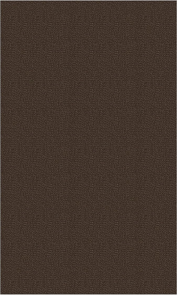 EARTHALL Washable Area Rug 4x6 Ft Non Slip Rugs for Entryway Braided Rubber Backed Bedroom Carpet Cotton Entry Rug Woven Floor Carpets for Bedroom Dining Room Living Room, Brown/Coffee