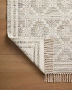 Loloi Angela Rose Rivers Collection RIV-02 Lagoon/Ivory 5'-0" x 7'-6" Reversible Area Rug