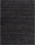 SAFAVIEH Area Rug 8x10 - Natura Collection - Large - Black & Grey, Handmade Wool Blend, Textured Design, Ideal for Living Room, Bedroom, Dining Space (NAT425Z)
