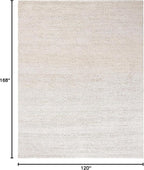 SAFAVIEH Natural Fiber Collection Area Rug - 10' x 14', Bleach, Handmade Jute, Braided Woven Design, Ideal for Living Room, Bedroom (NF212D)