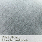 12x20 Linen Pillow Covers Steel Blue Pack of 2 Farmhouse Boho Neutral Accents Striped Textured Rectangular Lumbar Decorative Throw Pillow Cases for Living Room Couch Bed Home Decor