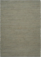 Nourison Home Natural Jute Sage 4' x 6' Area Rug - Easy Clean, Non Shedding, Bed Room, Living Room, Dining Room, Kitchen (4' x 6')