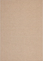 Easy Jute Rug 2x3: Indoor Outdoor Natural Boho Front Door Mat Non Slip - Farmhouse Neutral Contemporary Small Carpet for Entryway Kitchen Bathroom Bedroom Washable