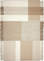 Dash & Albert Frankie Natural Handwoven Jute Rug, Runner-2.5 X 8 Feet, Neutral Graphic Pattern - Premium Luxury Hotel Quality Soft Breathable Hypoallergenic Machine Washable Easy Care All Season