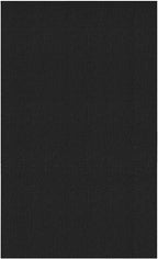 EARTHALL Woven Area Rugs 5x7 Ft Washable Living Room Rugs Non Slip Rubber Backed Dining Room Rug Braided Bedroom Rugs Indoor Floor Carpet for Living Room, Bedroom, Dining Room,Black/Grey