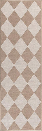 Nourison Home Washable Modern Jute Natural Ivory 2'3" x 7'6" Area Rug - Easy Clean, Non Shedding, Bed Room, Living Room, Dining Room, Kitchen (8' Runner)