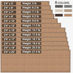 15ft Natural Jute Hallway Runner Rug Non Slip Washable, Rubber Backed Long Indoor Entryway Runner, Absorbent Kitchen Carpet Sink Rug, Camel