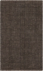 SAFAVIEH Area Rug 2x3 - Natural Fiber Collection - Brown, Handmade Jute, Farmhouse Style, Chunky Textured Thick Pile (NF447D)