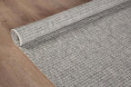 Beverly Rug Easy Jute Gray Entry Rug 2x3 Solid Washable Durable Outdoor Indoor Area Rugs for Living Dining Patio Office Stain Resistant Non Shedding Casual Indoor Outside Carpet 2 x 3 Gray