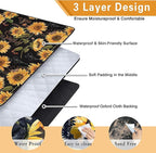 Extra Large Picnic Blankets Waterproof Foldable (80 "x 80") Beach Blanket Waterproof Sandproof,3-Layer Thicking Mat Outdoor Packable Camping Blanket