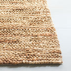 SAFAVIEH Area Rug 5x8 - Natural Fiber Couture Collection - Ivory & Natural, Handmade Jute, Ideal for Living Room, Bedroom, Dining Space (NFC101A)