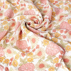 Gerber Baby Unisex 2-Pack Muslin Blanket, Retro Floral, One Size
