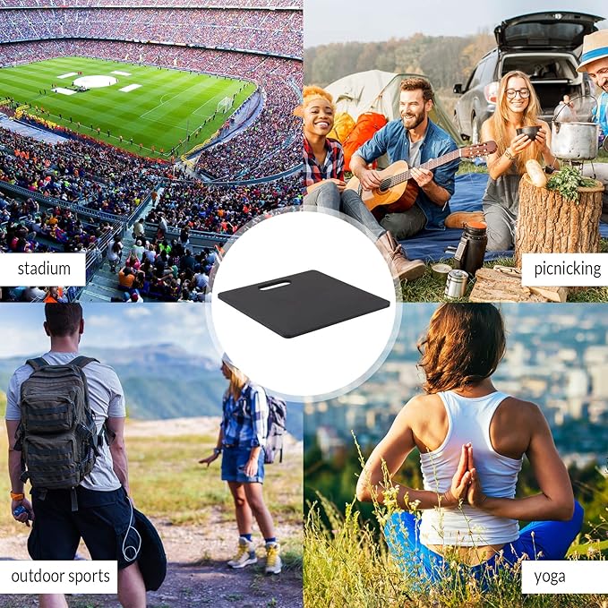 Sintuff 30 Pack Stadium Cushion Bulk,Stadium Seat Pads,Multi Use Kneeling Pads,Thick Bleacher Cushion Seat for Camping Hiking Picnic Trekking Travel Yoga Classroom Seating