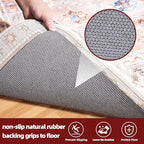 BAGAIL Felt and Natural Rubber Backing Rug Pads 1/4” Thick, 5 x 7 Ft Non Slip Carpet Gripper Keep Rugs in Place, Under Area Rug Protective Cushioned Pads, Carpet Runners, Hardwood Floors Protection